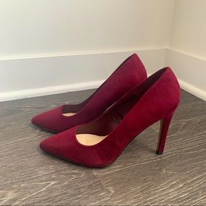 Deep Red Pumps